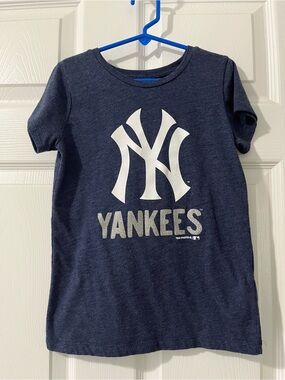 EUC Kids New York Yankees Navy Graphic Tee - MLB Team Shirt